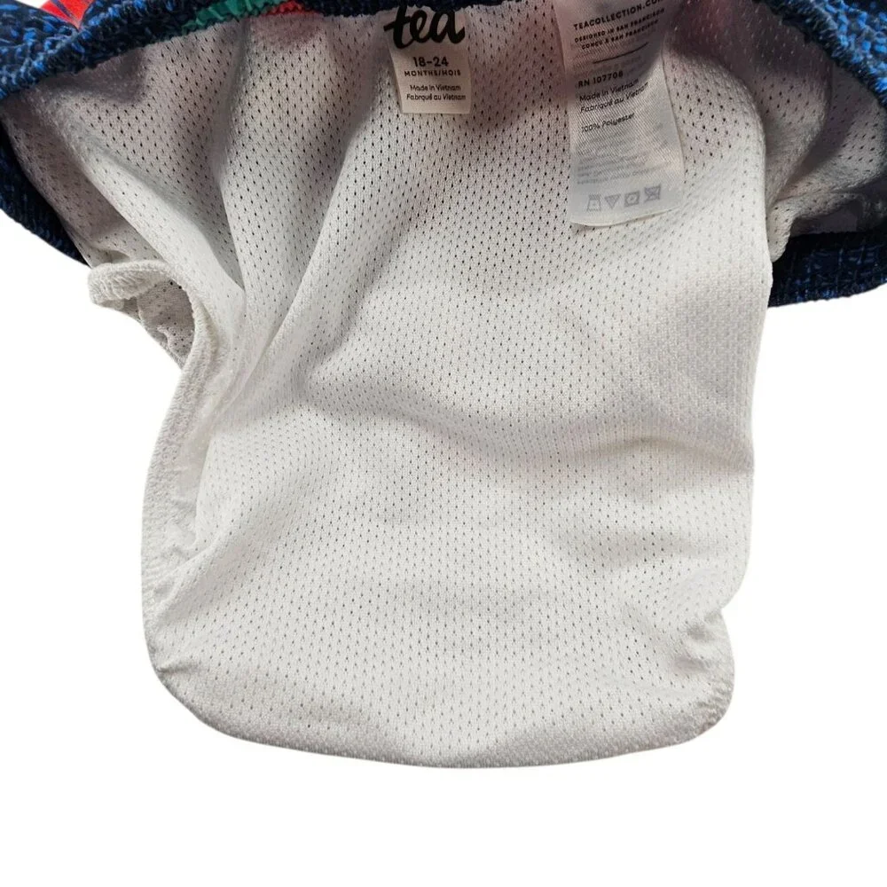 Tea Collection Boys‎ 18-24 Months Watermelon Print Swim Trunks